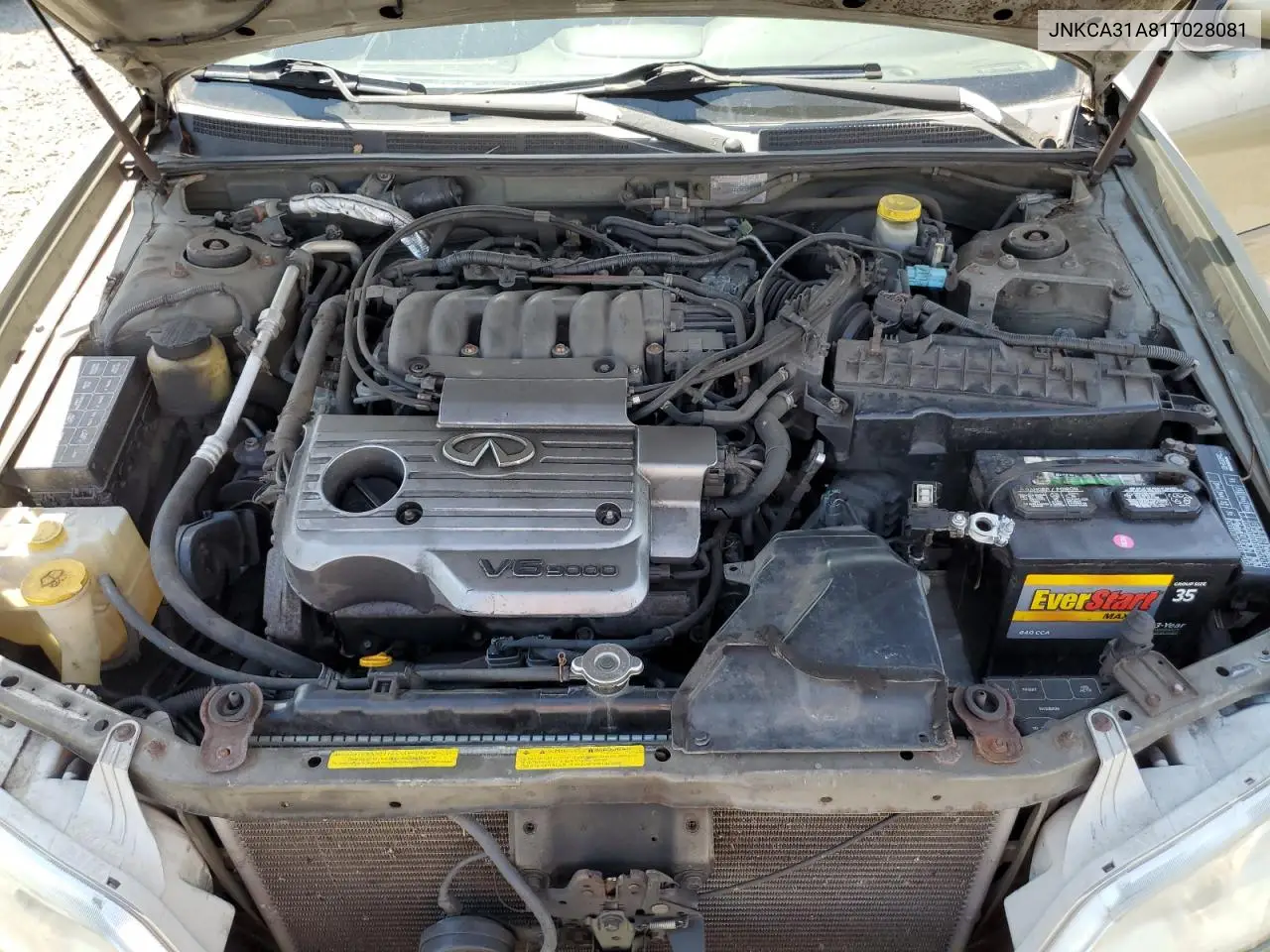 2001 Infiniti I30 VIN: JNKCA31A81T028081 Lot: 62450065