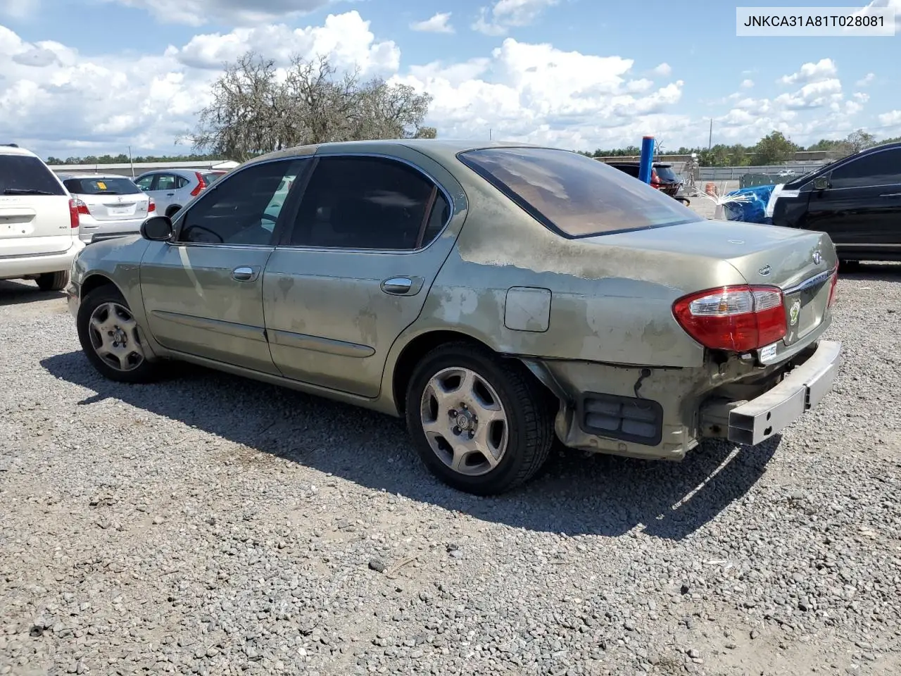 2001 Infiniti I30 VIN: JNKCA31A81T028081 Lot: 62450065