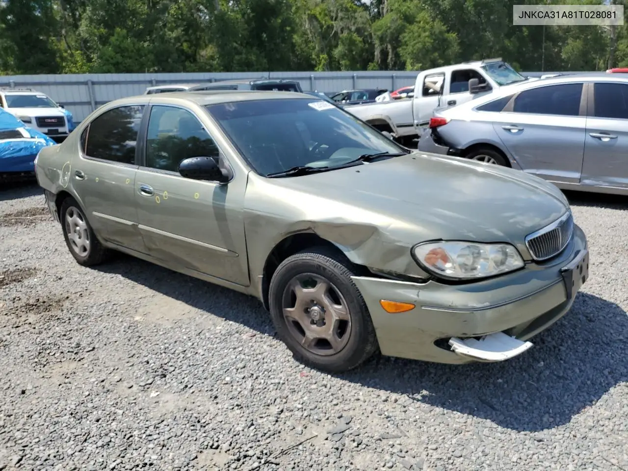 2001 Infiniti I30 VIN: JNKCA31A81T028081 Lot: 62450065