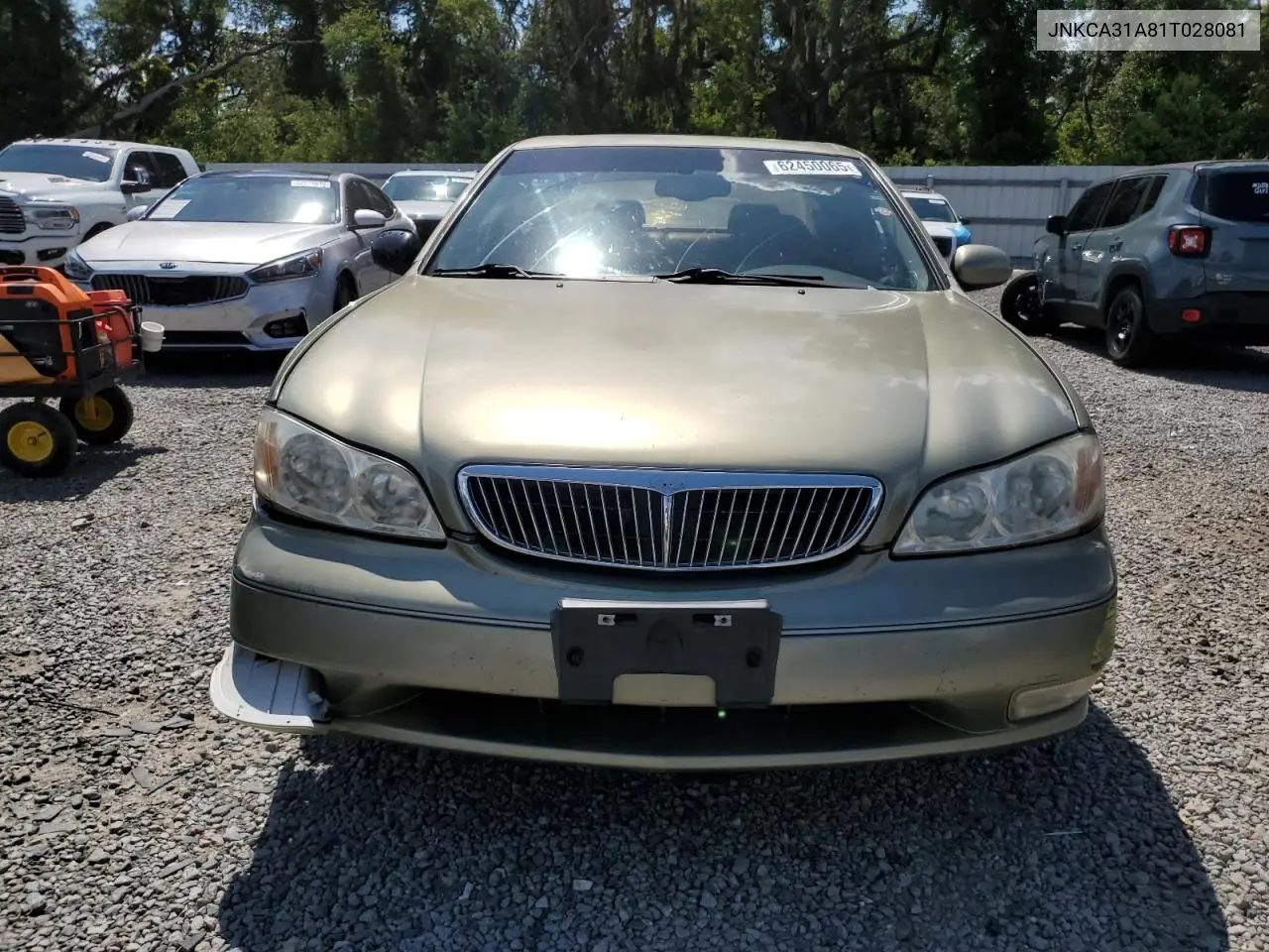2001 Infiniti I30 VIN: JNKCA31A81T028081 Lot: 62450065