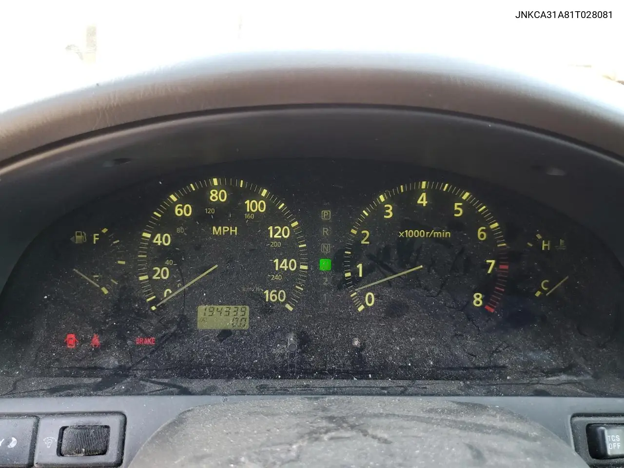 2001 Infiniti I30 VIN: JNKCA31A81T028081 Lot: 62450065