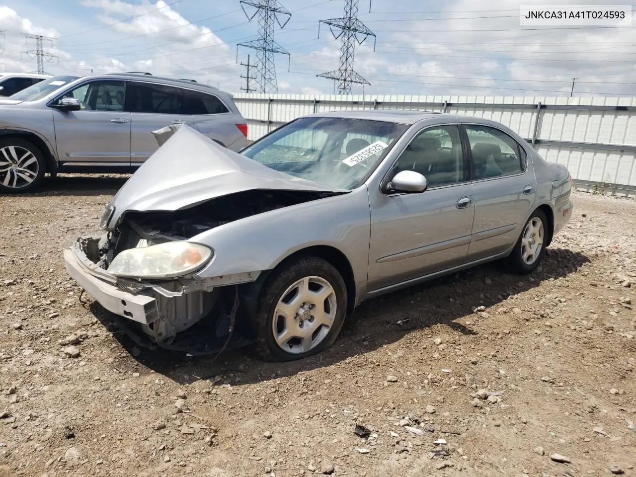 2001 Infiniti I30 VIN: JNKCA31A41T024593 Lot: 62585325