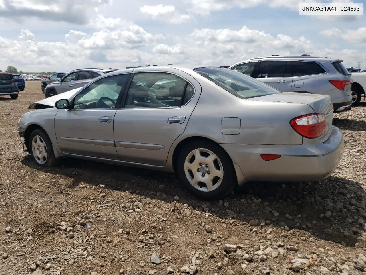 2001 Infiniti I30 VIN: JNKCA31A41T024593 Lot: 62585325