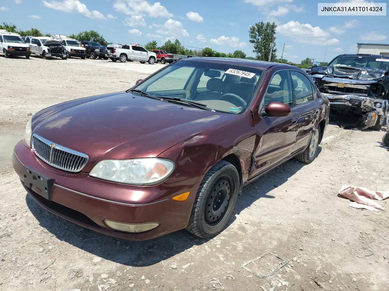 2001 Infiniti I30 VIN: JNKCA31A41T014324 Lot: 63267945