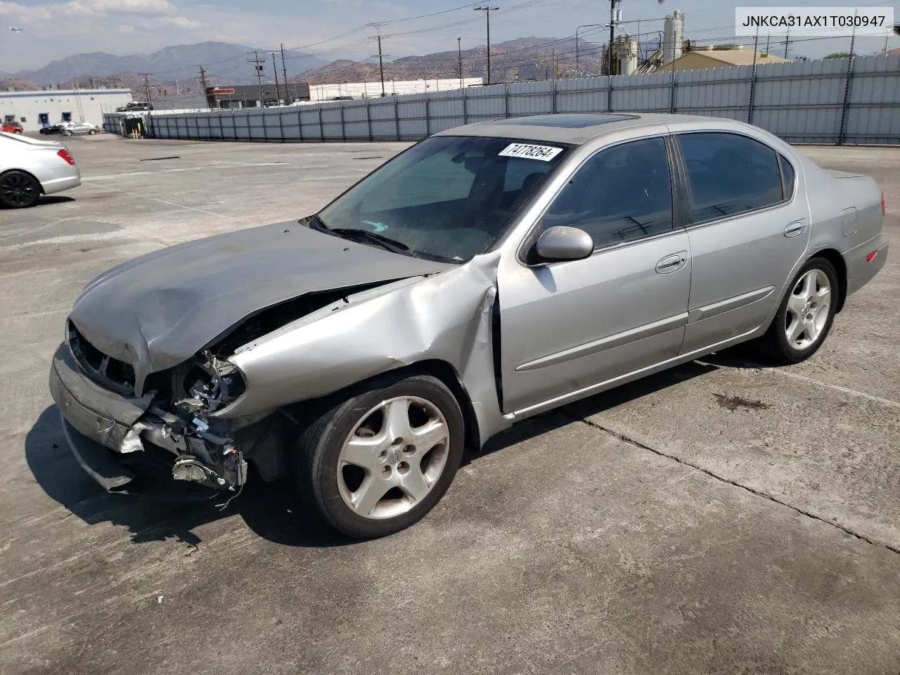 2001 Infiniti I30 VIN: JNKCA31AX1T030947 Lot: 74778264