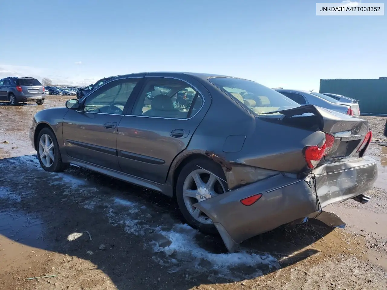 2002 Infiniti I35 VIN: JNKDA31A42T008352 Lot: 48020575