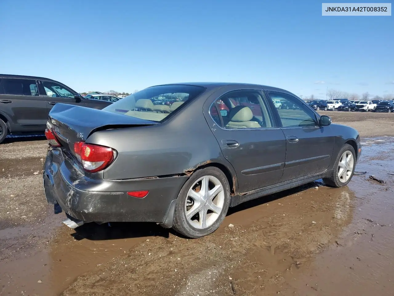 2002 Infiniti I35 VIN: JNKDA31A42T008352 Lot: 48020575