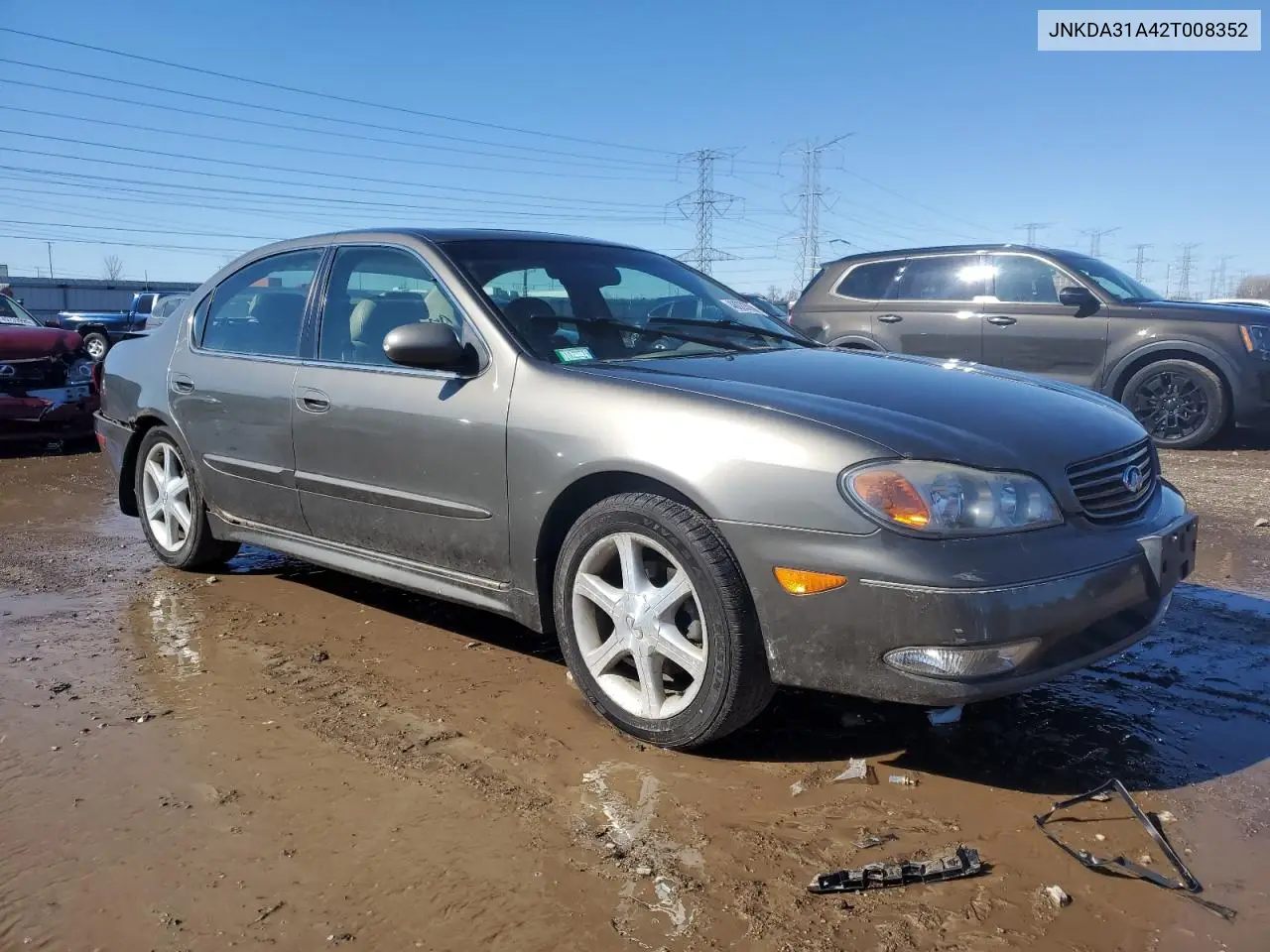 2002 Infiniti I35 VIN: JNKDA31A42T008352 Lot: 48020575