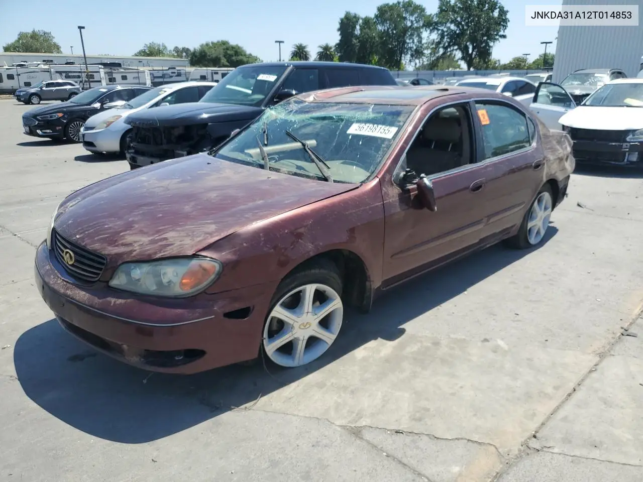 2002 Infiniti I35 VIN: JNKDA31A12T014853 Lot: 56198155