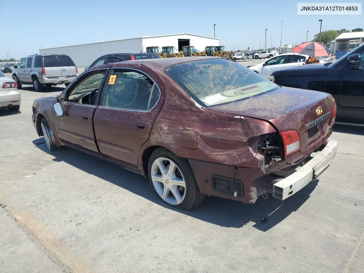 2002 Infiniti I35 VIN: JNKDA31A12T014853 Lot: 56198155