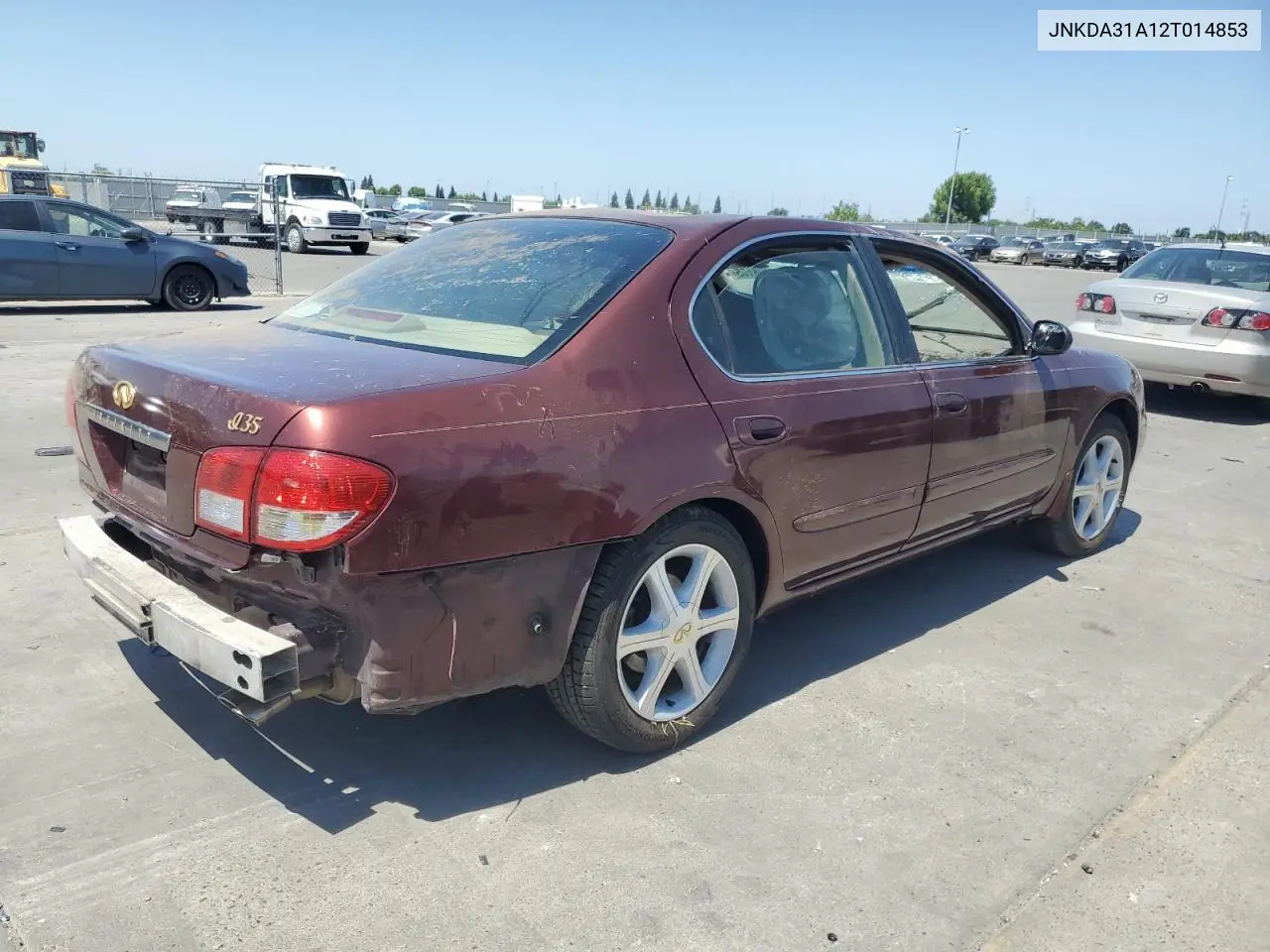 2002 Infiniti I35 VIN: JNKDA31A12T014853 Lot: 56198155