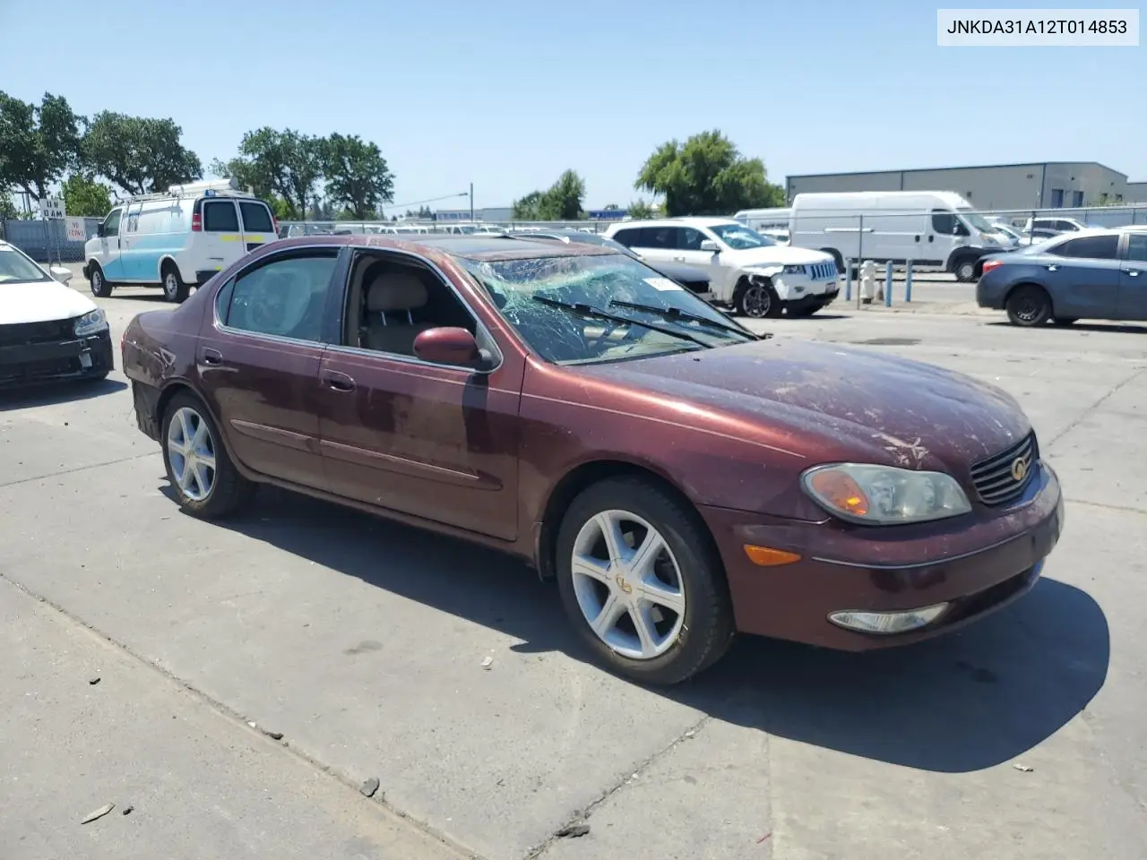 2002 Infiniti I35 VIN: JNKDA31A12T014853 Lot: 56198155