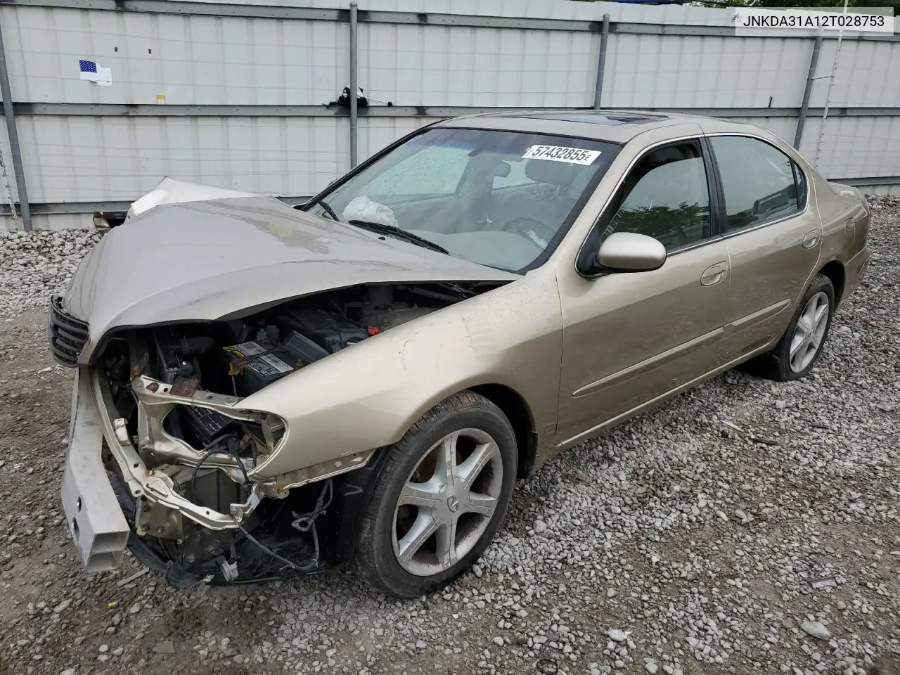 2002 Infiniti I35 VIN: JNKDA31A12T028753 Lot: 57432855