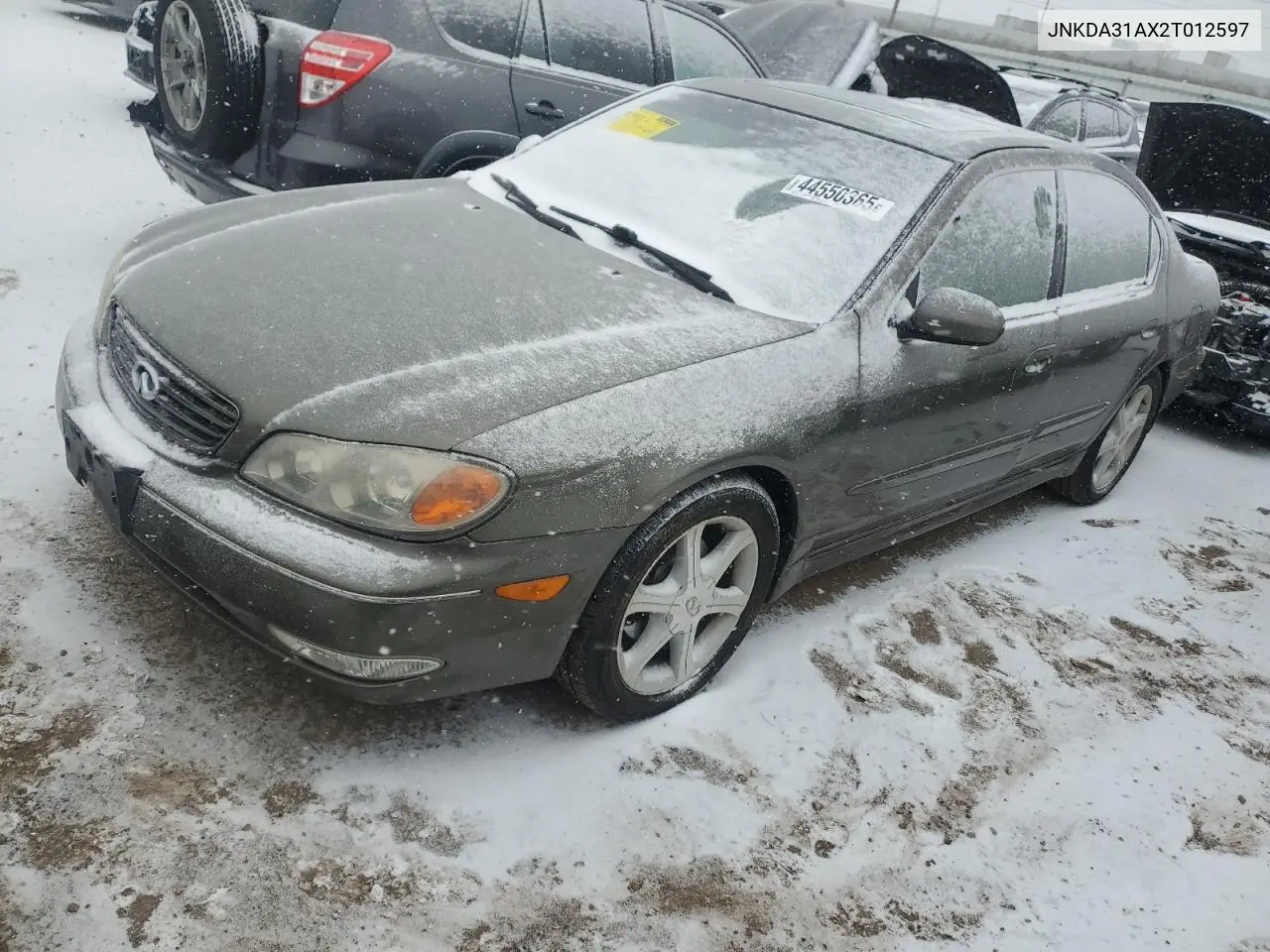 2002 Infiniti I35 VIN: JNKDA31AX2T012597 Lot: 63136335