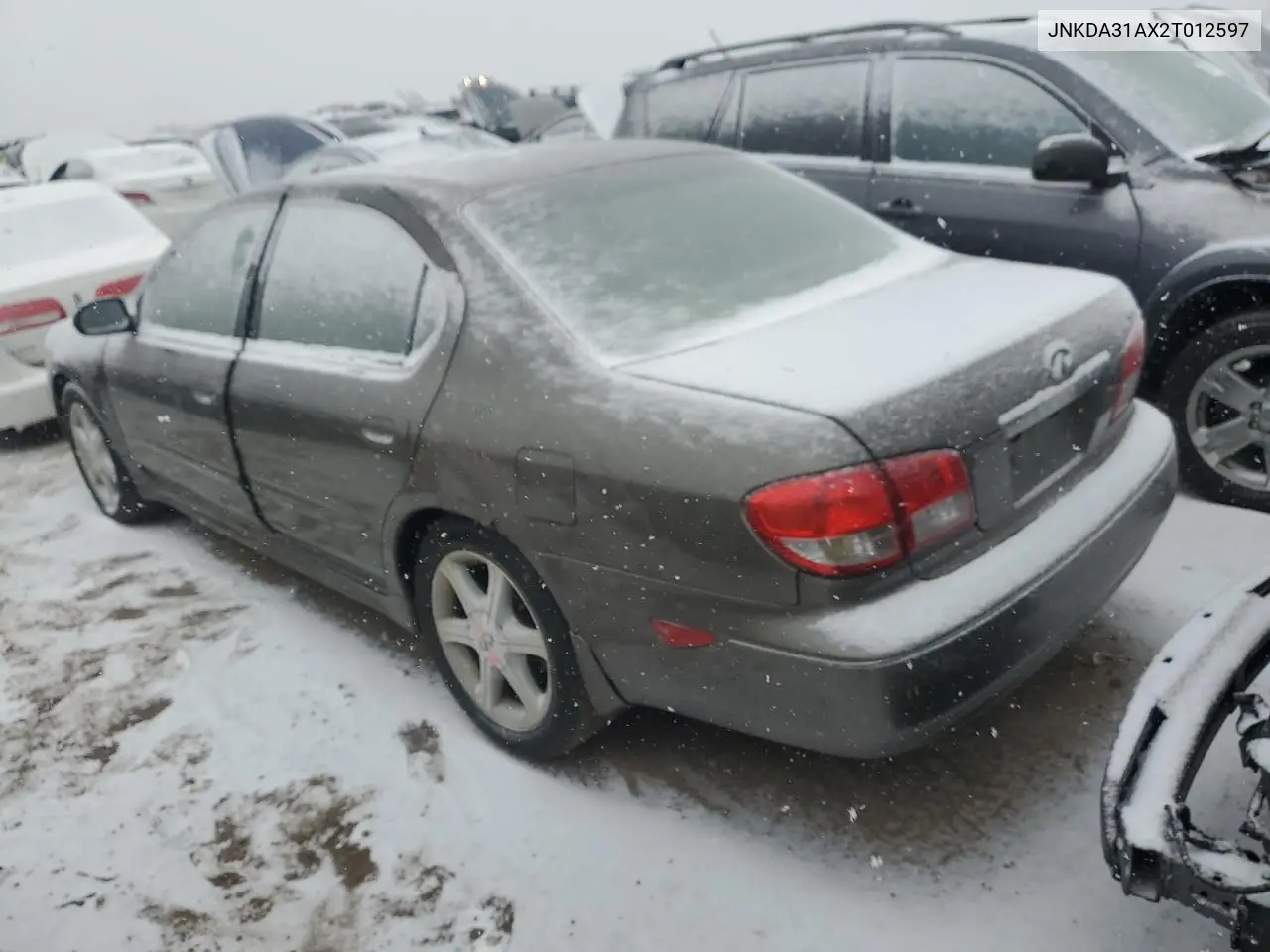 2002 Infiniti I35 VIN: JNKDA31AX2T012597 Lot: 63136335