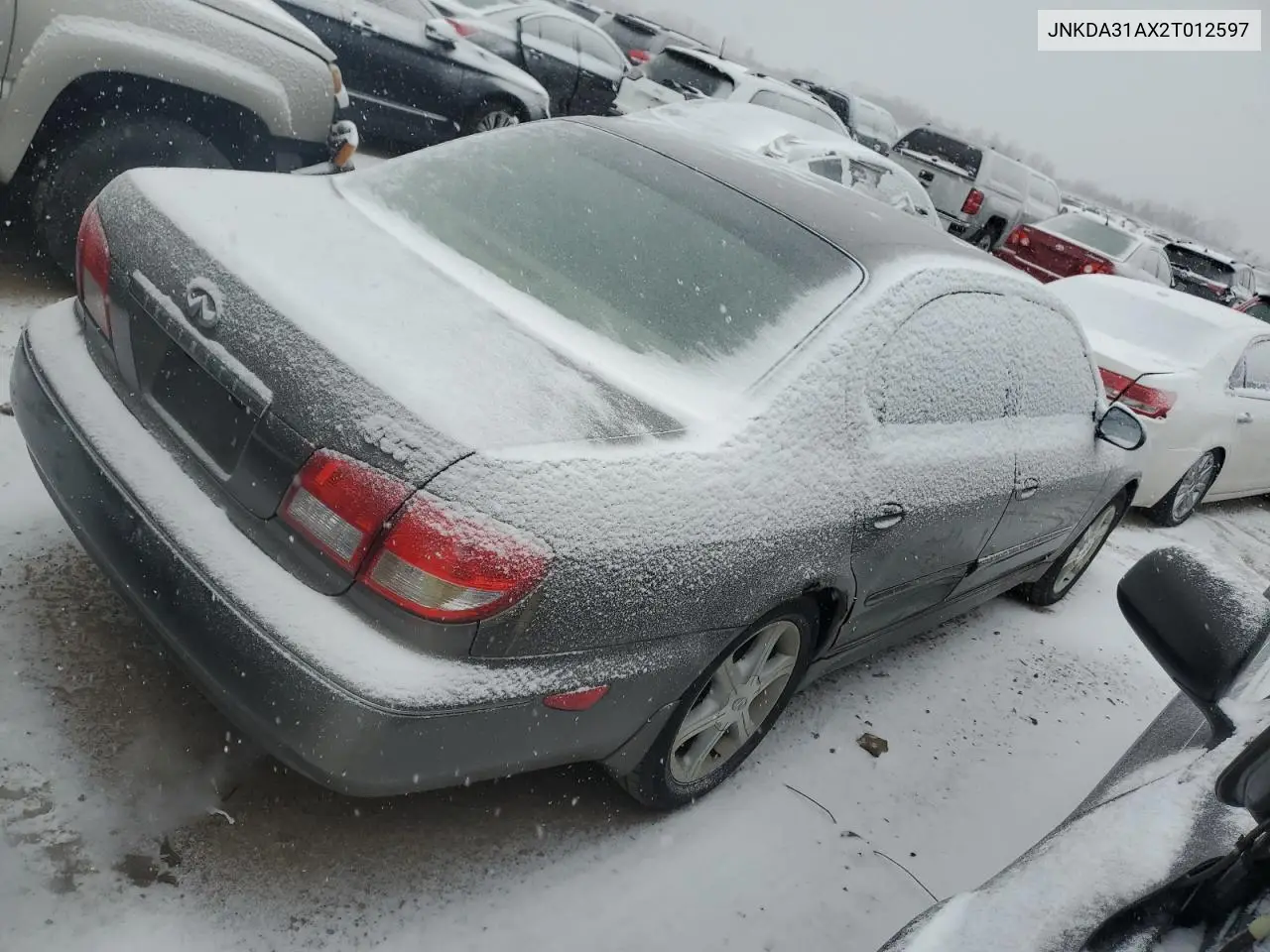2002 Infiniti I35 VIN: JNKDA31AX2T012597 Lot: 63136335