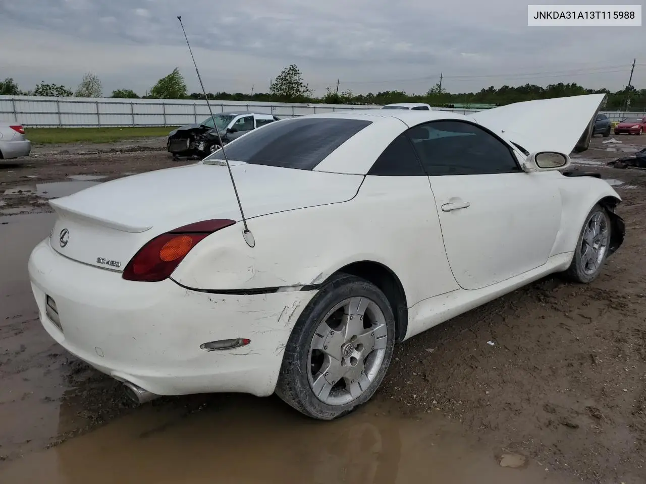 2003 Infiniti I35 VIN: JNKDA31A13T115988 Lot: 51068265
