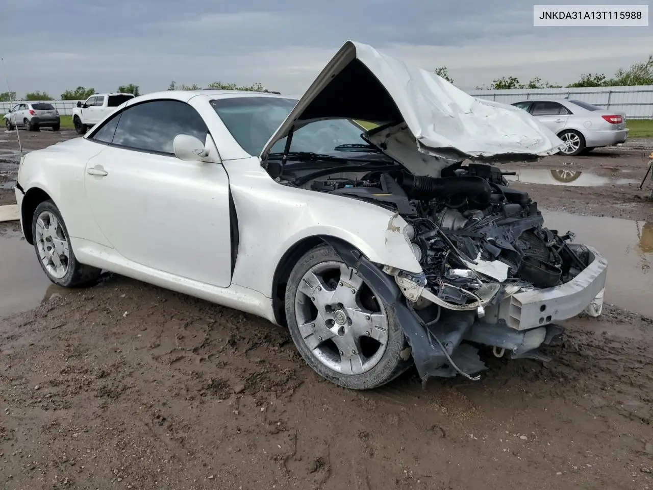 2003 Infiniti I35 VIN: JNKDA31A13T115988 Lot: 51068265