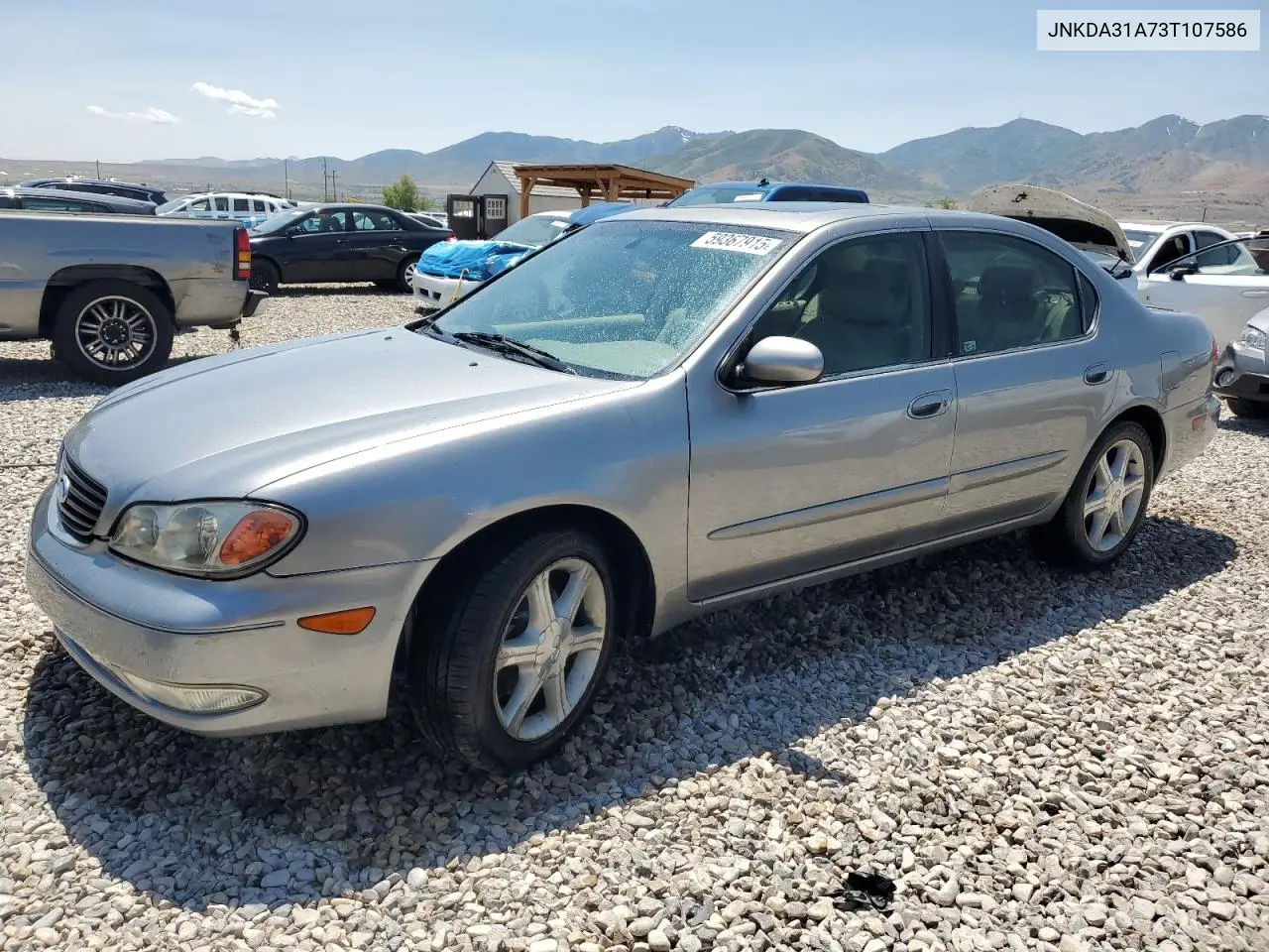 2003 Infiniti I35 VIN: JNKDA31A73T107586 Lot: 59367915