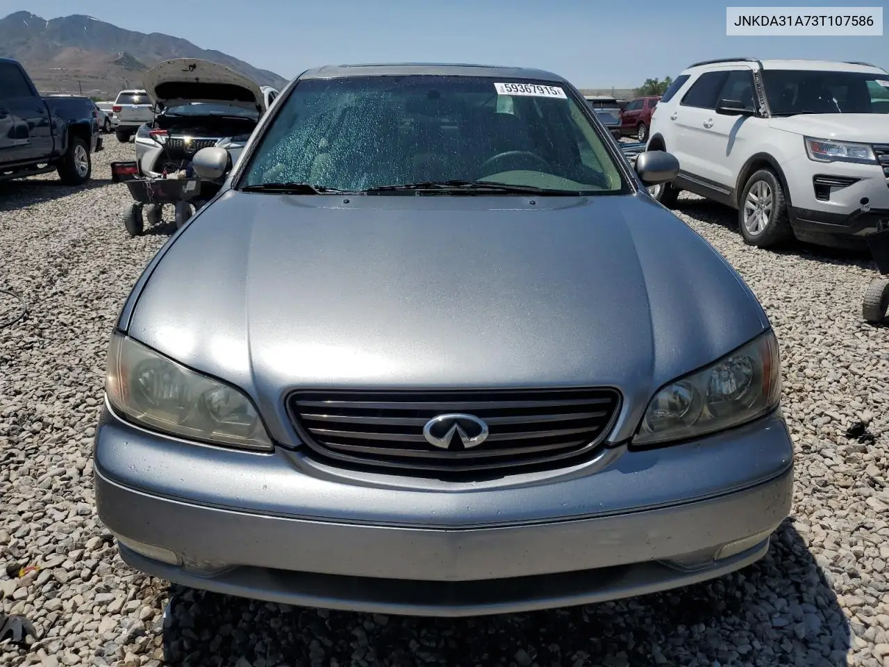 2003 Infiniti I35 VIN: JNKDA31A73T107586 Lot: 59367915
