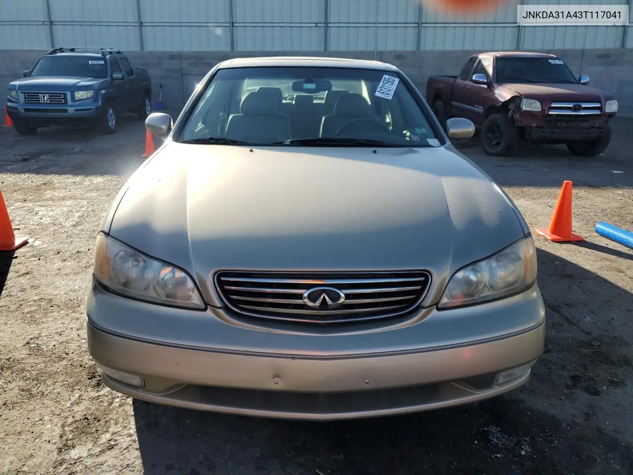 2003 Infiniti I35 VIN: JNKDA31A43T117041 Lot: 61311585