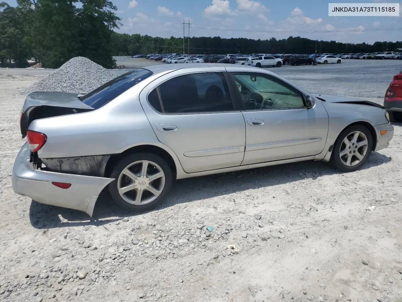 2003 Infiniti I35 VIN: JNKDA31A73T115185 Lot: 62849775