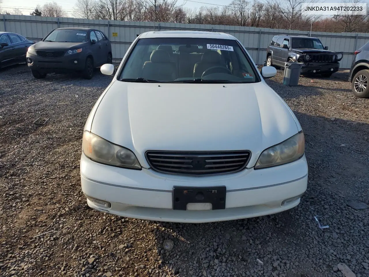 2004 Infiniti I35 VIN: JNKDA31A94T202233 Lot: 50448265