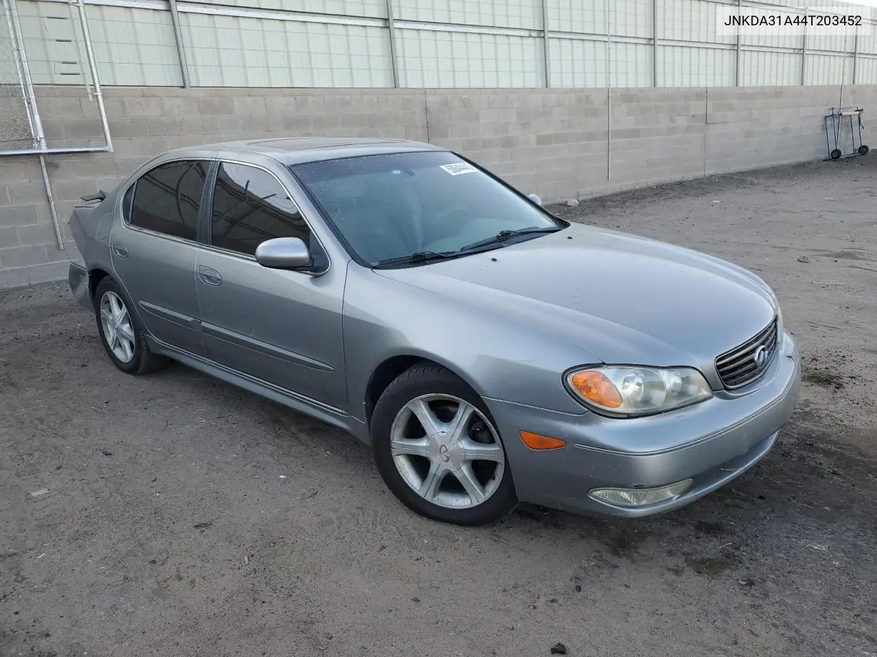 2004 Infiniti I35 VIN: JNKDA31A44T203452 Lot: 50644445