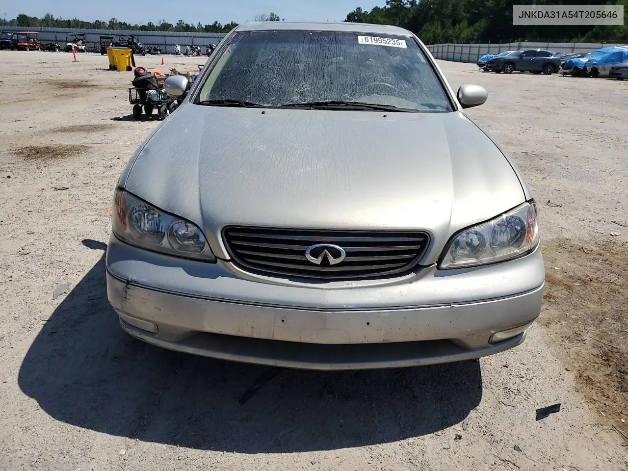 2004 Infiniti I35 VIN: JNKDA31A54T205646 Lot: 61995235