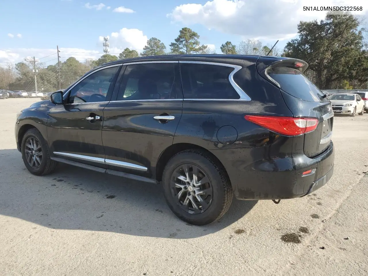 2013 Infiniti Jx35 VIN: 5N1AL0MN5DC322568 Lot: 43647075