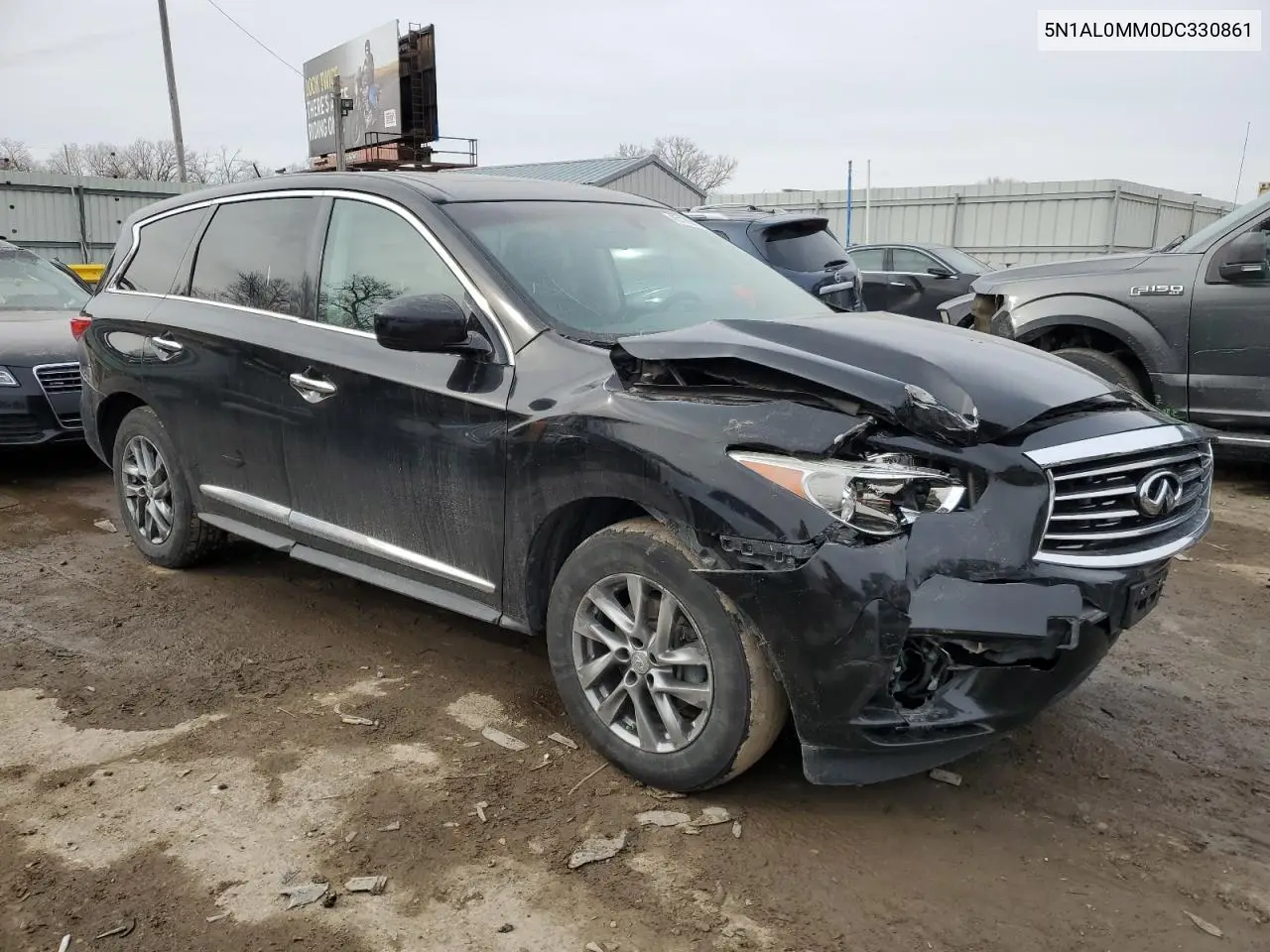2013 Infiniti Jx35 VIN: 5N1AL0MM0DC330861 Lot: 45128415