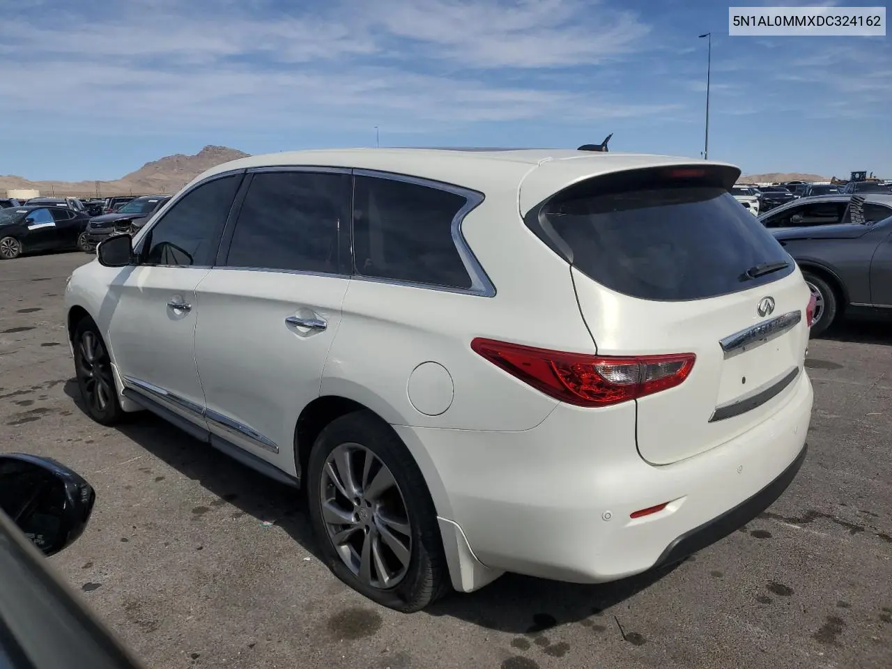 2013 Infiniti Jx35 VIN: 5N1AL0MMXDC324162 Lot: 47273595