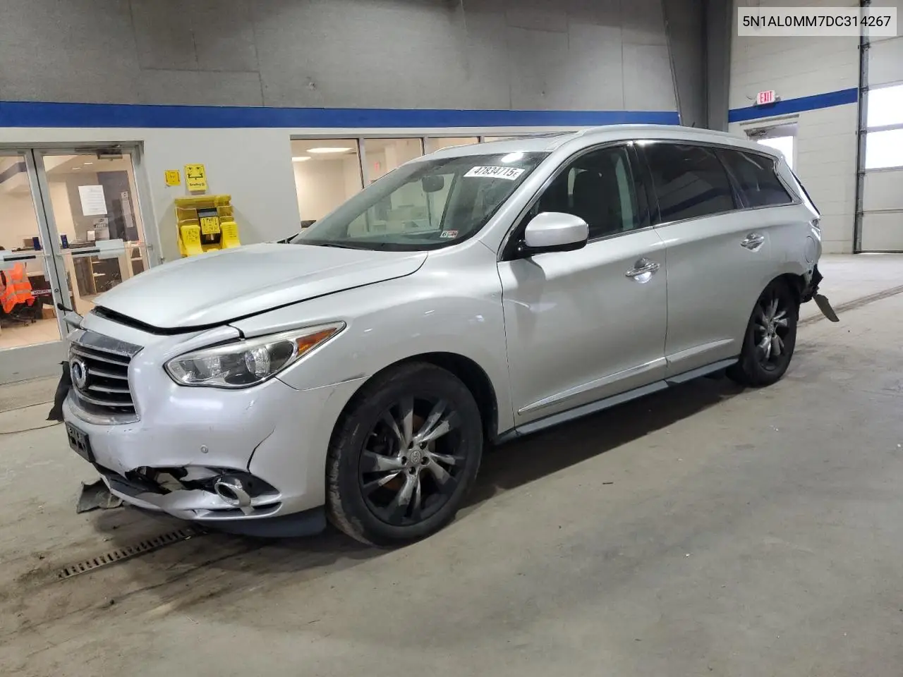 2013 Infiniti Jx35 VIN: 5N1AL0MM7DC314267 Lot: 47834715