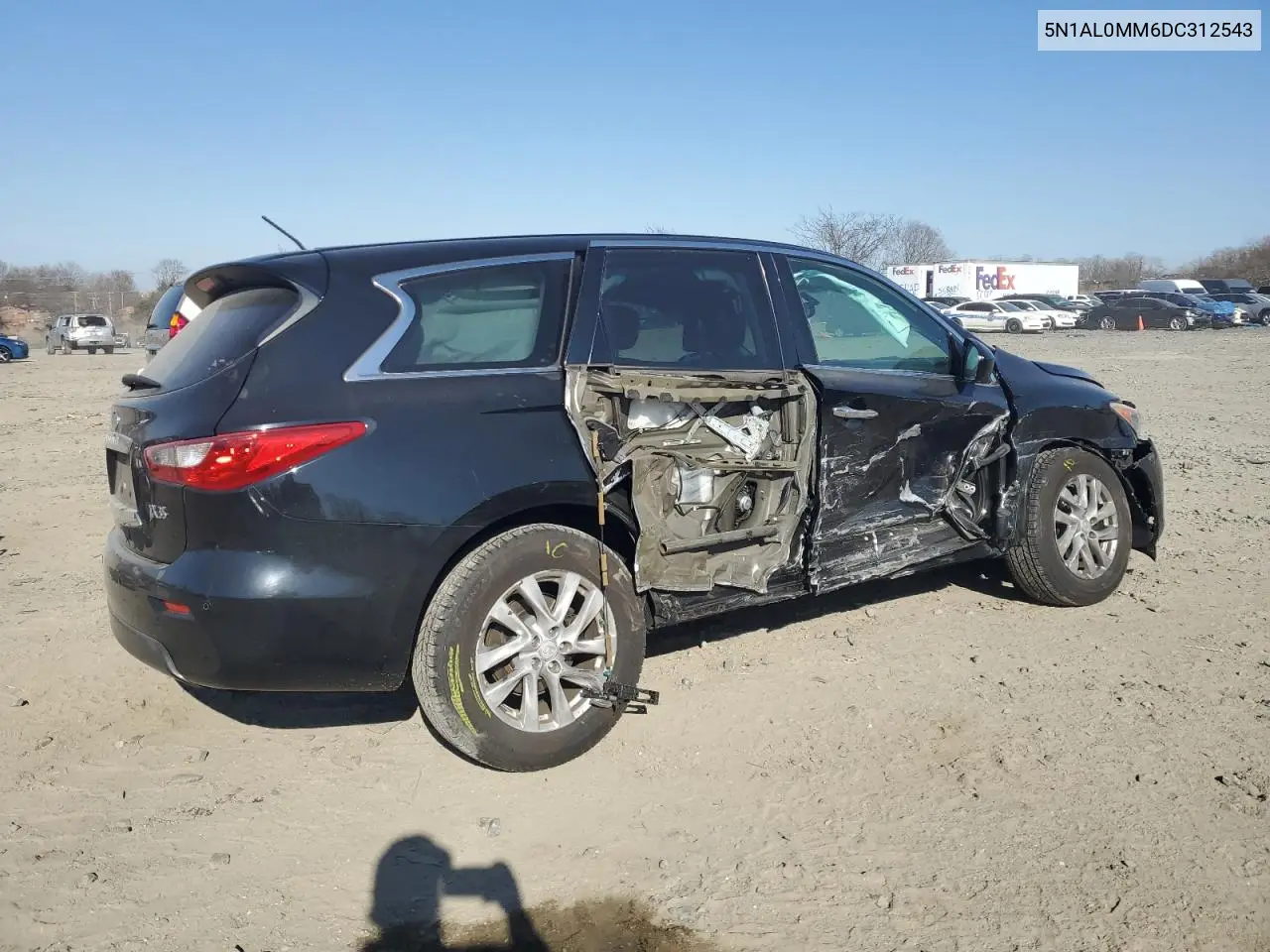 2013 Infiniti Jx35 VIN: 5N1AL0MM6DC312543 Lot: 48752075