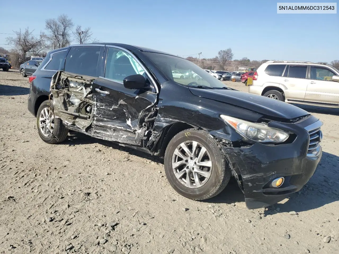 2013 Infiniti Jx35 VIN: 5N1AL0MM6DC312543 Lot: 48752075