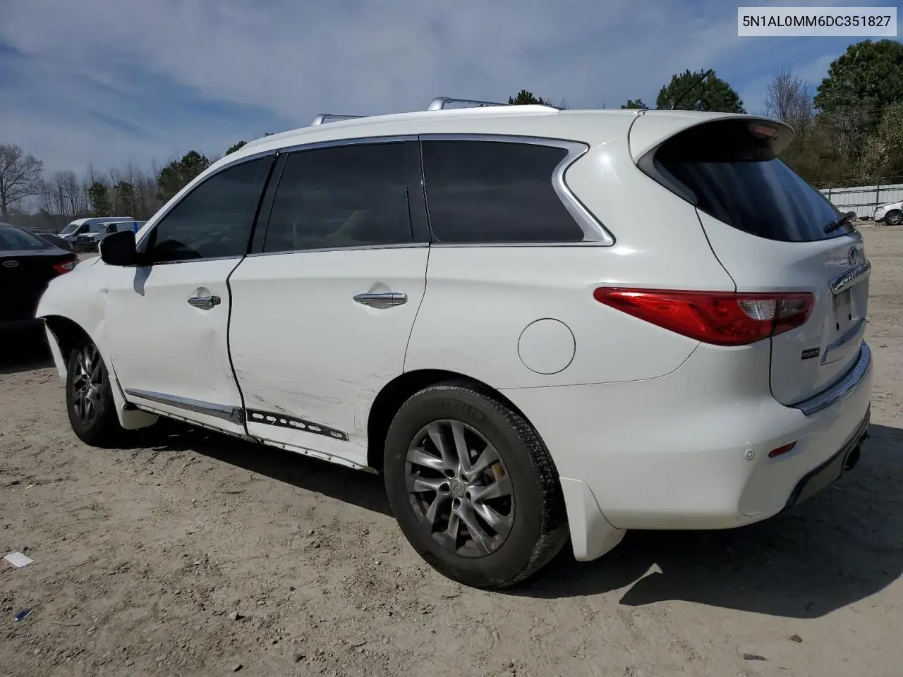 2013 Infiniti Jx35 VIN: 5N1AL0MM6DC351827 Lot: 49073565