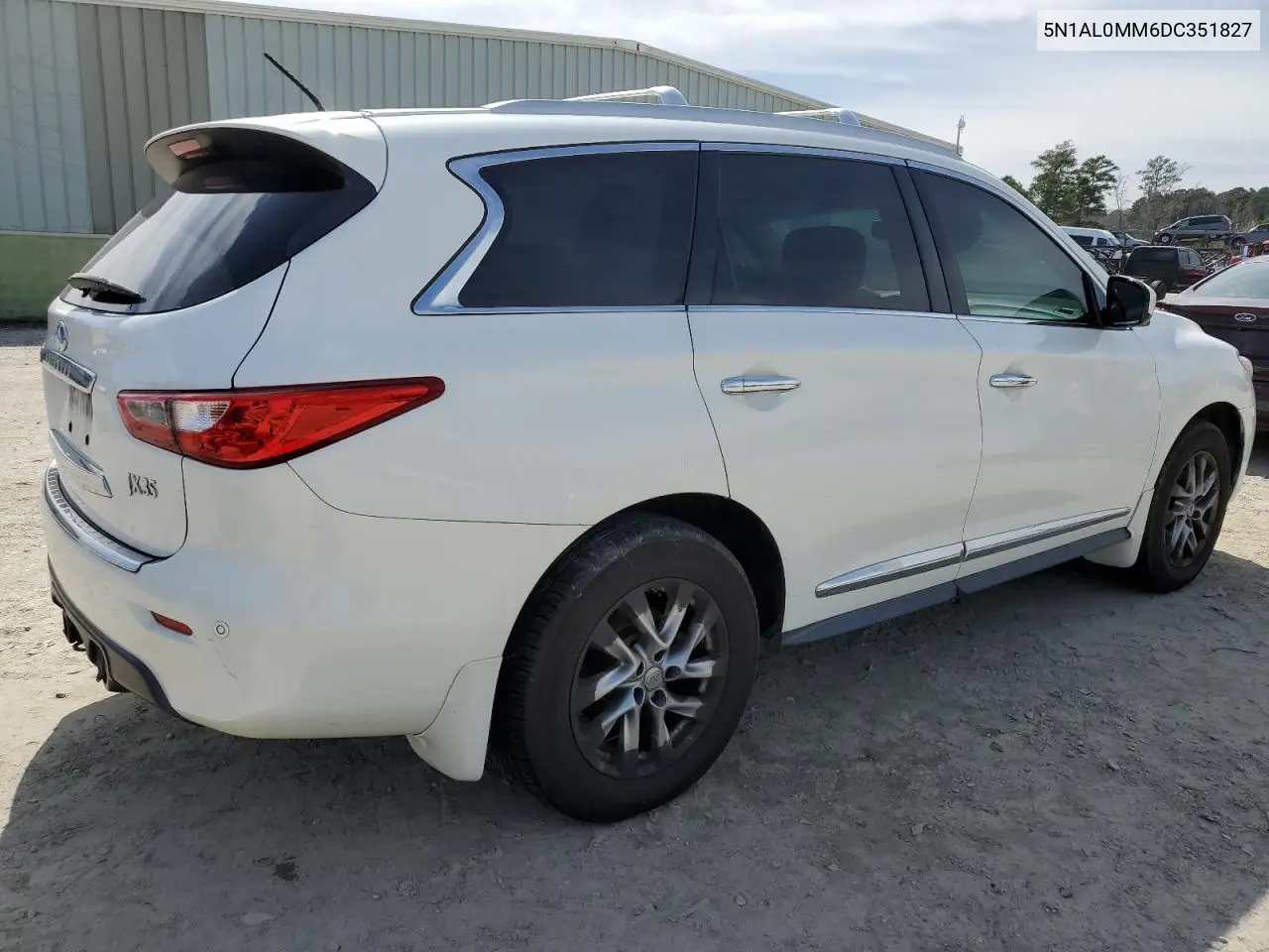 2013 Infiniti Jx35 VIN: 5N1AL0MM6DC351827 Lot: 49073565