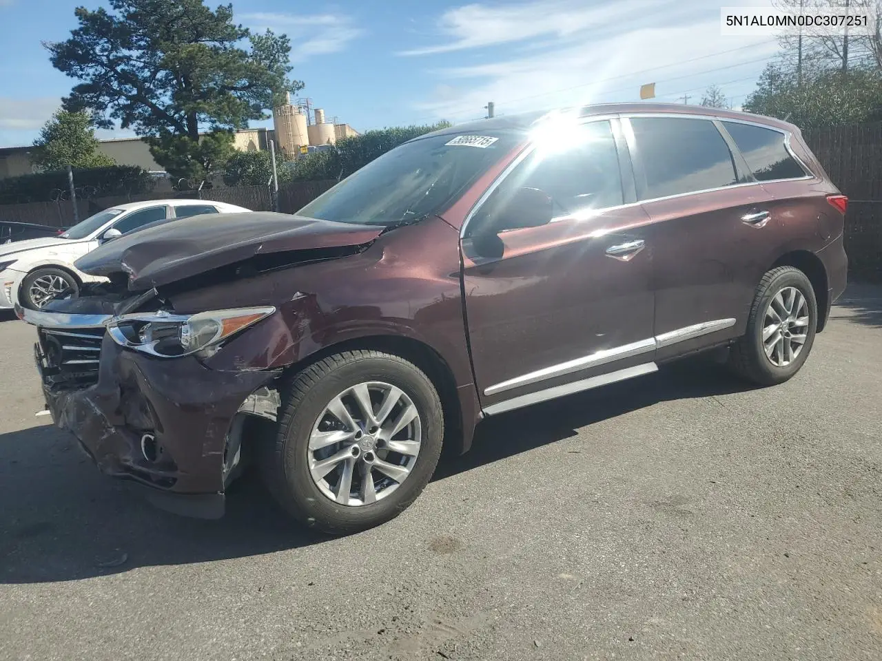 2013 Infiniti Jx35 VIN: 5N1AL0MN0DC307251 Lot: 50665715