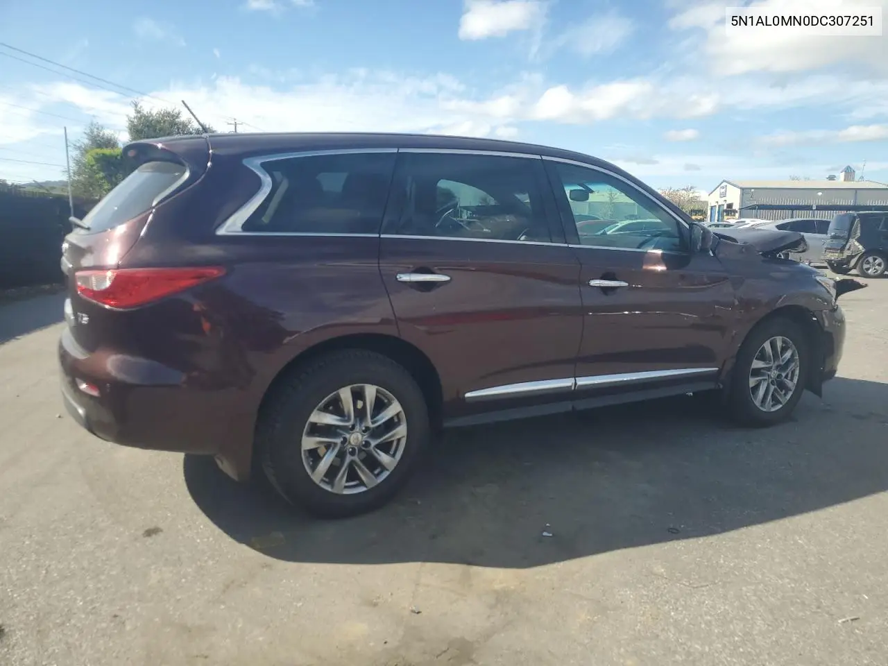 2013 Infiniti Jx35 VIN: 5N1AL0MN0DC307251 Lot: 50665715