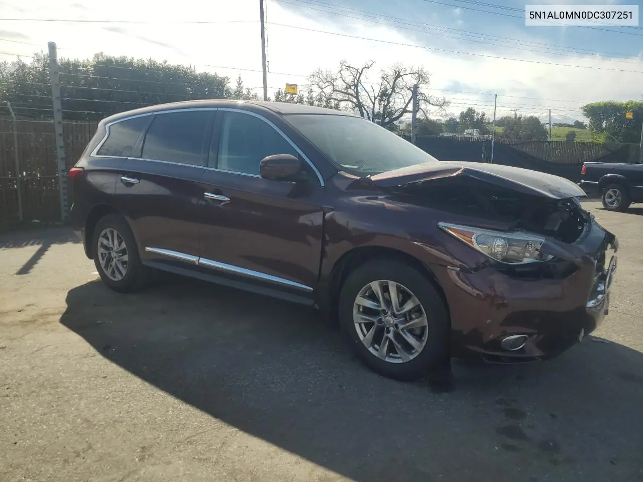 2013 Infiniti Jx35 VIN: 5N1AL0MN0DC307251 Lot: 50665715