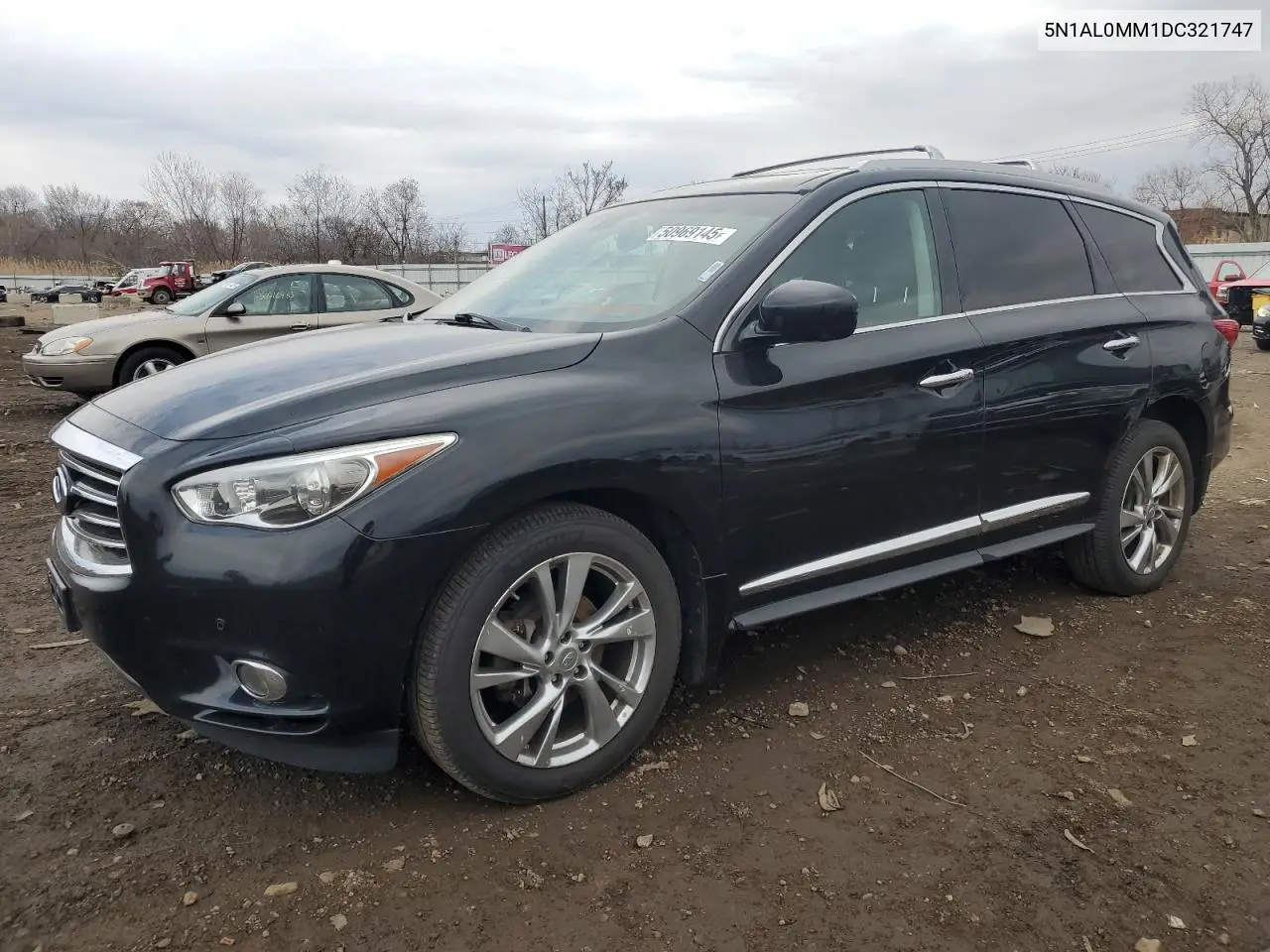 2013 Infiniti Jx35 VIN: 5N1AL0MM1DC321747 Lot: 50969145