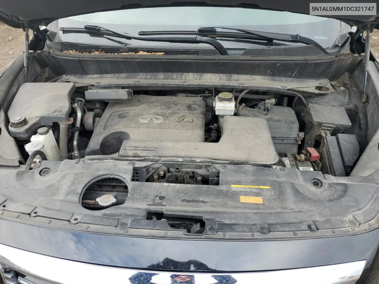 2013 Infiniti Jx35 VIN: 5N1AL0MM1DC321747 Lot: 50969145