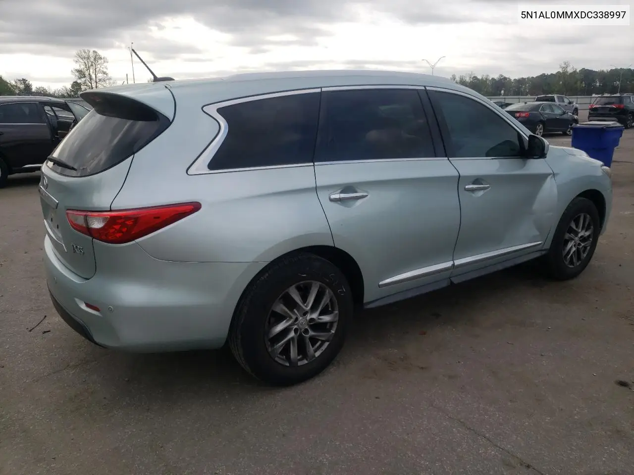 2013 Infiniti Jx35 VIN: 5N1AL0MMXDC338997 Lot: 51036175
