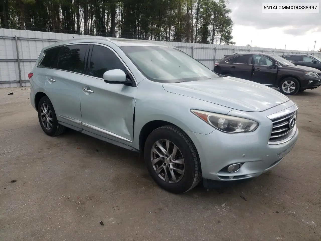 2013 Infiniti Jx35 VIN: 5N1AL0MMXDC338997 Lot: 51036175