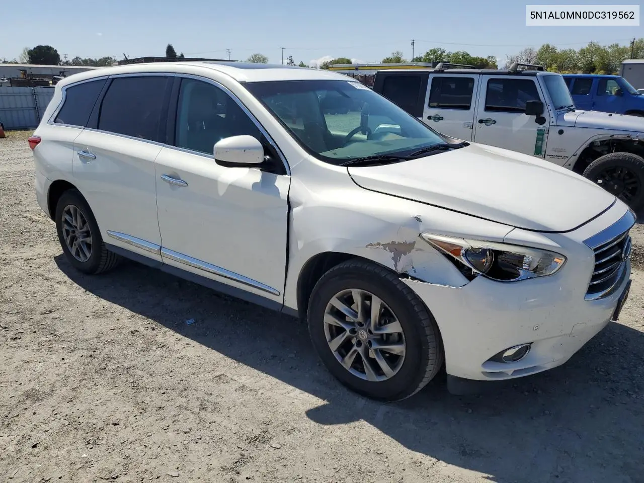 2013 Infiniti Jx35 VIN: 5N1AL0MN0DC319562 Lot: 51109145