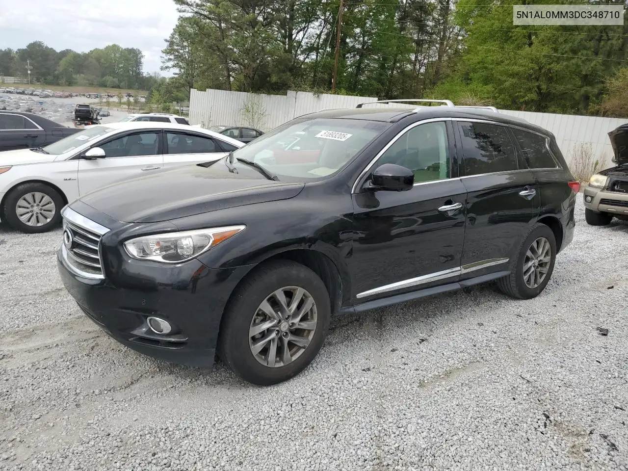 2013 Infiniti Jx35 VIN: 5N1AL0MM3DC348710 Lot: 51893205