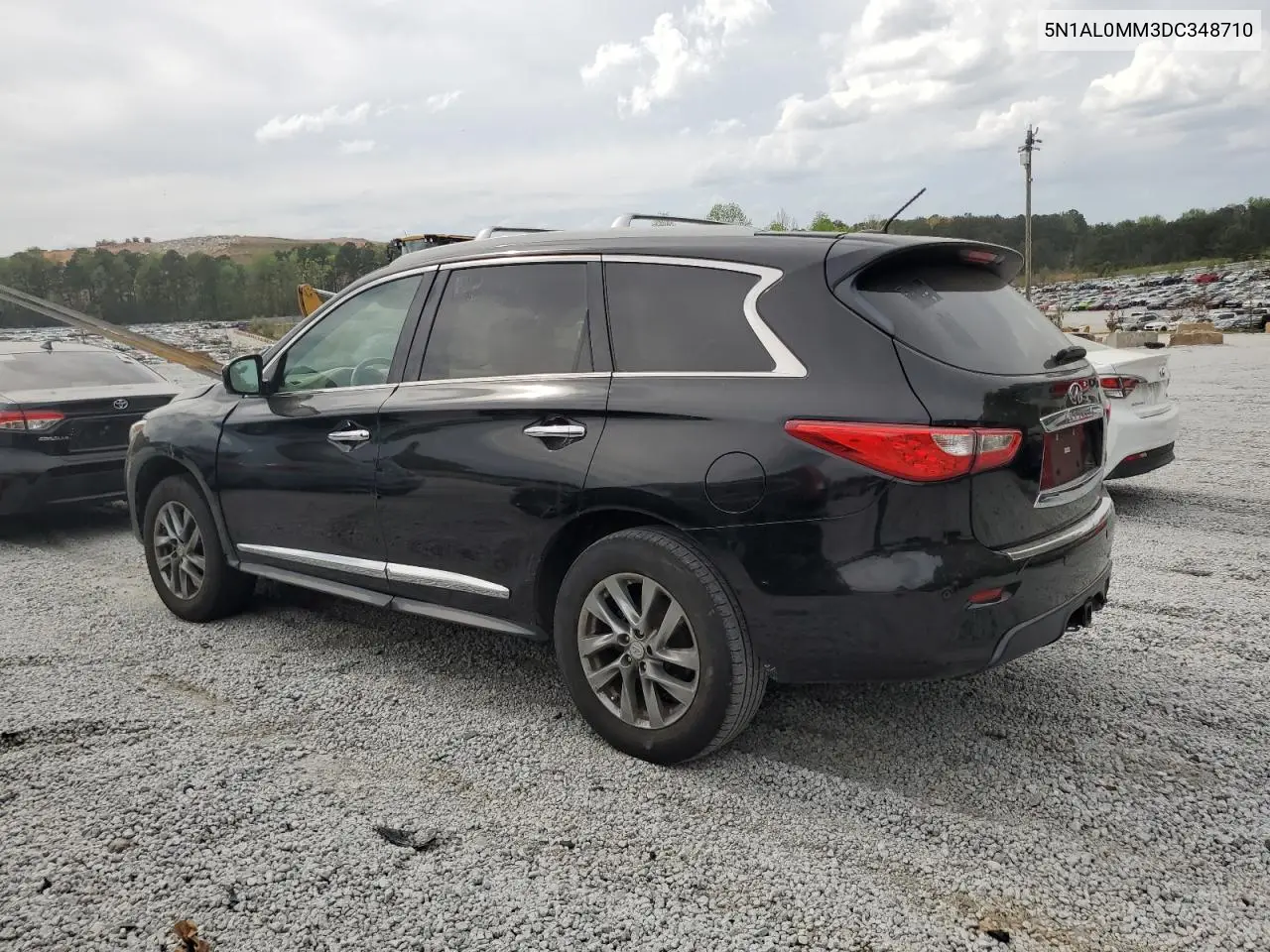 2013 Infiniti Jx35 VIN: 5N1AL0MM3DC348710 Lot: 51893205