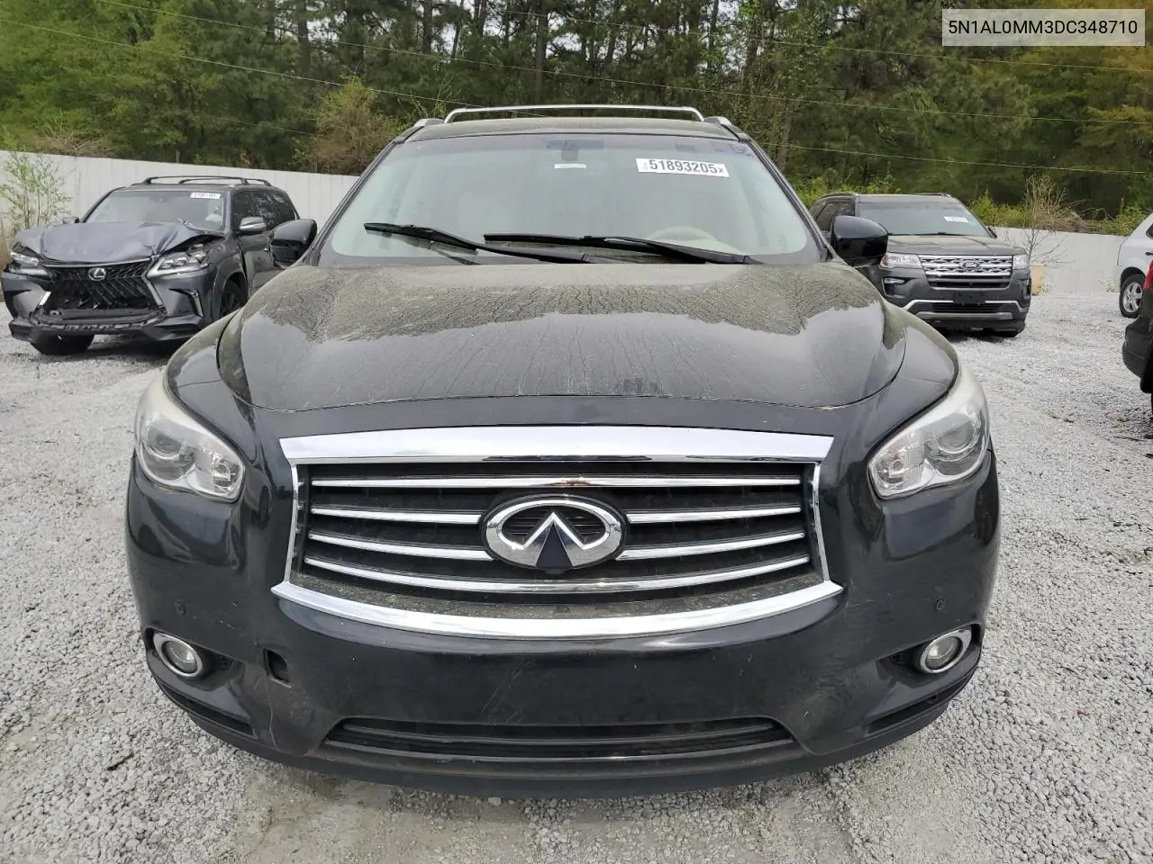 2013 Infiniti Jx35 VIN: 5N1AL0MM3DC348710 Lot: 51893205