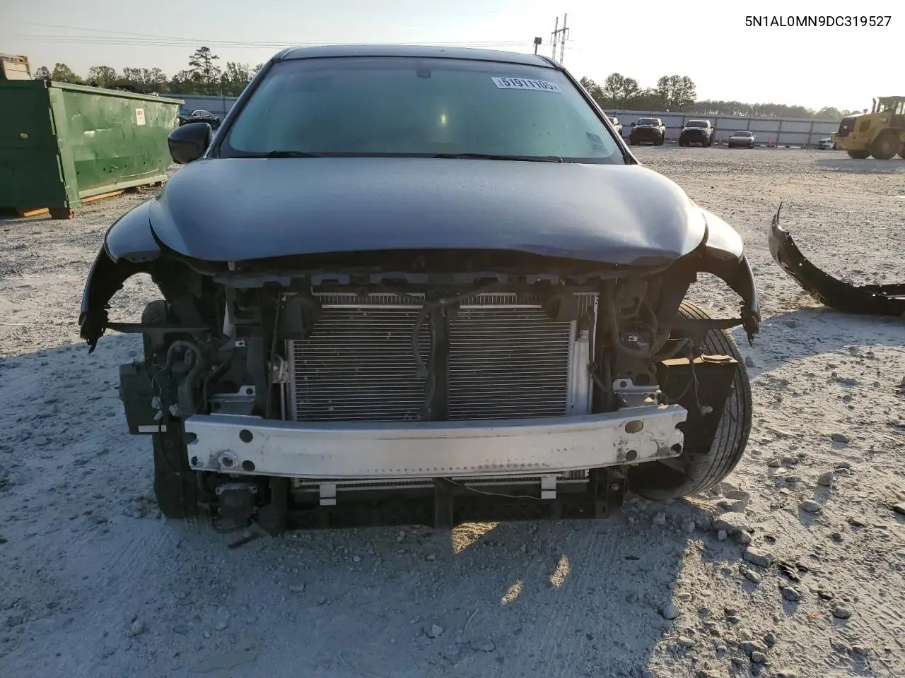 2013 Infiniti Jx35 VIN: 5N1AL0MN9DC319527 Lot: 51911105