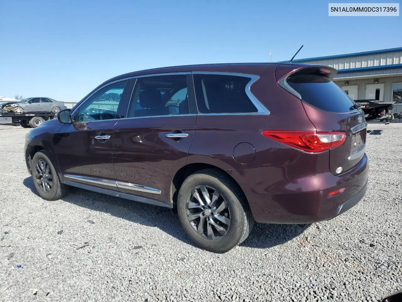 2013 Infiniti Jx35 VIN: 5N1AL0MM0DC317396 Lot: 52356035